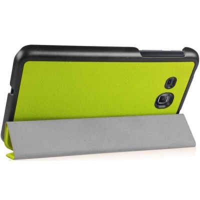 Samsung Galaxy Tab A 7.0 2016 (T280, T285) atvēramais zaļš maciņš / Vacins.lv