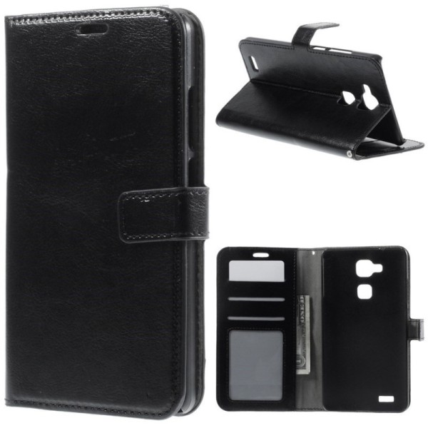 Atverčiamas dėklas - juodas (Ascend Mate 7)