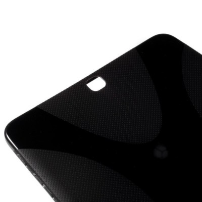 Samsung Galaxy Tab S2 9.7 (T815, T810) kieto silikono TPU juodas dėklas - nugarėlė / Priedai.lt