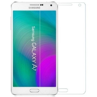 Samsung Galaxy A7 2015 (A700) dzidrs ekrāna aizsargstikls (Tempered Glass) / Vacins.lv