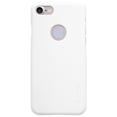 Nillkin Frosted Shield Apple iPhone 7 (iPhone 8) baltas plastikinis dėklas | Priedai.lt
