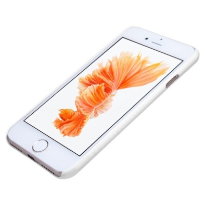 Apple iPhone 7 (iPhone 8) Nillkin Frosted Shield balts plastmasas futrālis | Vacins.lv