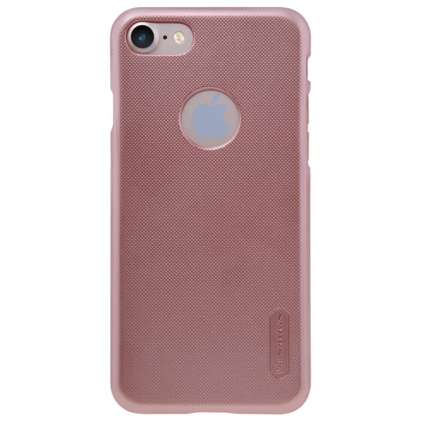 „Nillkin“ Frosted Shield dėklas - rožinis + apsauginė ekrano plėvelė (iPhone 7 / 8 / SE 2020 / SE 2022)