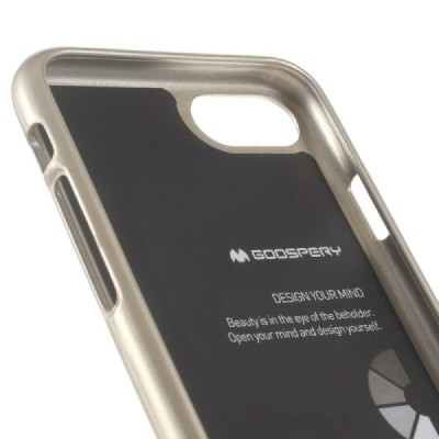 Apple iPhone 7 (iPhone 8) Mercury zelta cieta silikona (TPU) apvalks / vacins.lv