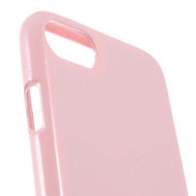Apple iPhone 7 (iPhone 8) Mercury gaiši rozs cieta silikona (TPU) apvalks Mercury gaiši rozs cieta silikona (TPU) apvalks / vaci