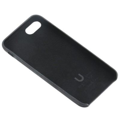 „USAMS“ Slim Leather Bob serijos Apple iPhone 7 (iPhone 8) juodas odinis dėklas - nugarėlė / Priedai.lt