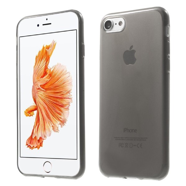 Planākais TPU dzidrs apvalks - pelēks (iPhone 7 / 8 / SE 2020 / SE 2022)