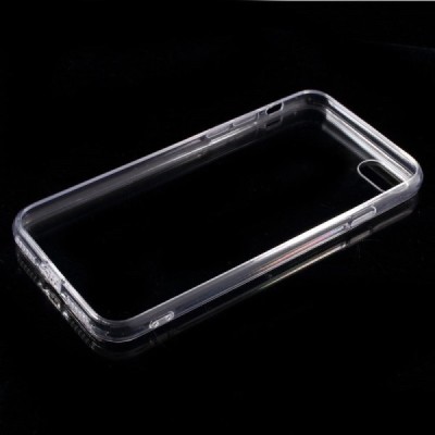 Apple iPhone 7 (iPhone 8) dzidrs (caurspīdīgs) cieta silikona TPU plāns akrila apvalks / Vacins.lv