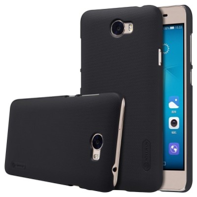Huawei Y5 II 2 Nillkin Frosted Shield melns plastmasas apvalks + ekrāna aizsargplēve / Vacins.lv