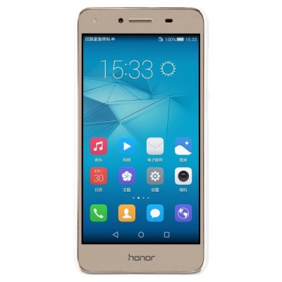 Nillkin Frosted Shield Huawei Y5 II 2 baltas plastikinis dėklas + apsauginė ekrano plėvelė / Priedai.lt