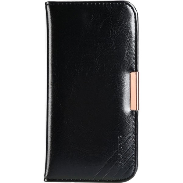 „Kalaideng“ Royale atverčiamas dėklas - juodas (iPhone 7 Plus / 8 Plus)