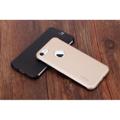 Apple iPhone 7 (iPhone 8) „Rock“ Dr V atvērams zelta maciņš - maks / Vacins.lv