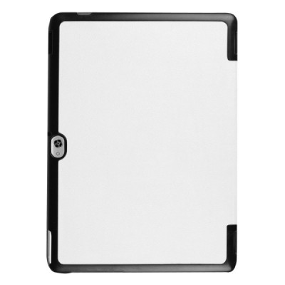 Huawei MediaPad M2 10 atvēramais balts maciņš / Vacins.lv