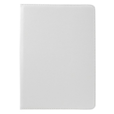 Huawei MediaPad M2 10 atvēramais balts ādas maciņš, grozās 360° grādu apjomā / Vacins.lv