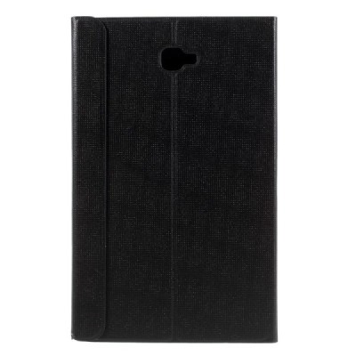 Samsung Galaxy Tab A 10,1 2016 (T580, T585) Smart Case atverčiamas juodas odinis dėklas - knygutė / Priedai.lt