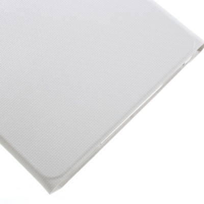 Samsung Galaxy Tab A 10,1 2016 (T580, T585) Smart Case atverčiamas baltas odinis dėklas - knygutė / Priedai.lt