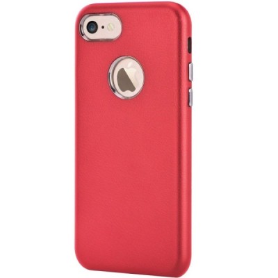 „Devia“ Successor Apple iPhone 7 (iPhone 8) raudonas odinis dėklas - nugarėlė / Priedai.lt