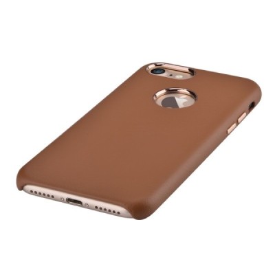 Apple iPhone 7 (iPhone 8) „Devia“ Successor brūns ādas apvalks / Vacins.lv