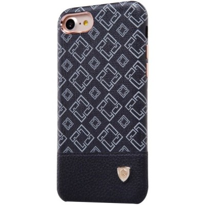 Apple iPhone 7 (iPhone 8) „Nillkin“ Oger melns rakstains apvalks / vacins.lv