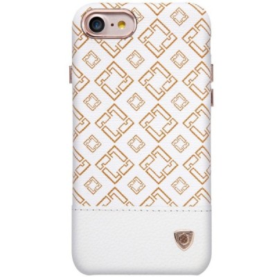 „Nillkin“ Oger Apple iPhone 7 (iPhone 8) baltas raštuotas dėklas - nugarėlė / Priedai.lt