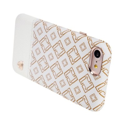 „Nillkin“ Oger Apple iPhone 7 (iPhone 8) baltas raštuotas dėklas - nugarėlė / Priedai.lt