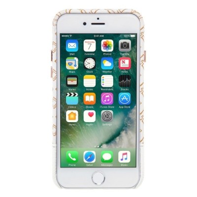 „Nillkin“ Oger Apple iPhone 7 (iPhone 8) baltas raštuotas dėklas - nugarėlė / Priedai.lt