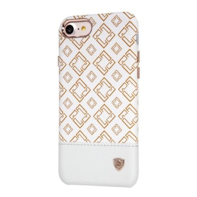 „Nillkin“ Oger Apple iPhone 7 (iPhone 8) baltas raštuotas dėklas - nugarėlė / Priedai.lt