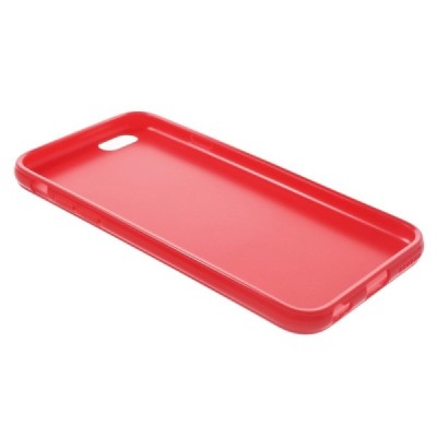 Apple iPhone 6, 6s kieto silikono TPU raudonas dėklas - nugarėlė / Priedai.lt