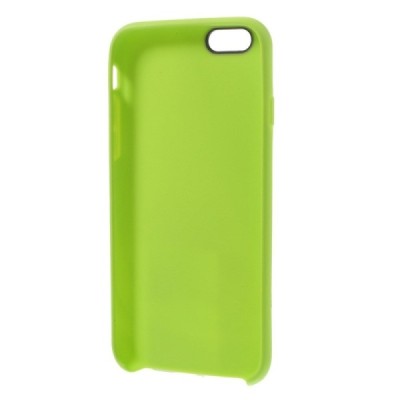 Apple iPhone 6, 6s kieto silikono TPU žalias dėklas - nugarėlė / Priedai.lt