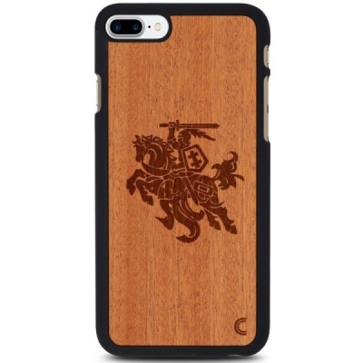 Apple iPhone 7 Plus (iPhone 8 Plus) „Crafted Cover“ Vytis dabīga koka telefona apvalks / Vacins.lv