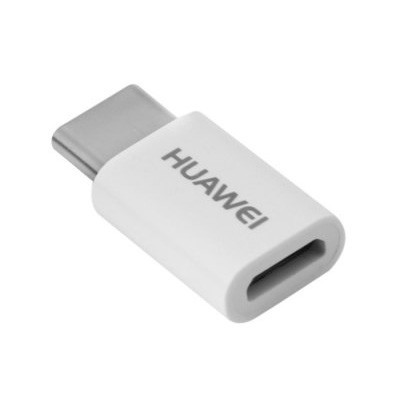 Originalus „Huawei“ Type-C Micro USB Connector baltas adapteris (perėjimas) AP52 / Priedai.lt