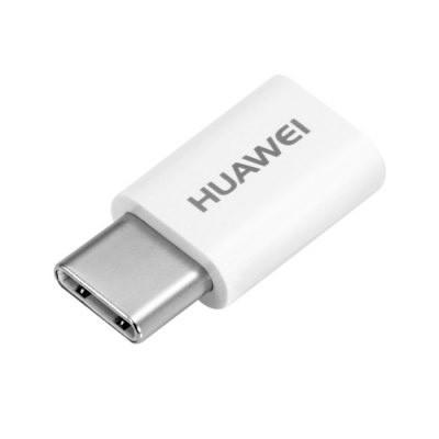 Originalus „Huawei“ Type-C Micro USB Connector baltas adapteris (perėjimas) AP52 / Priedai.lt