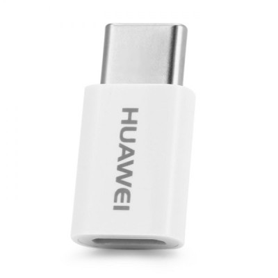 Originalus „Huawei“ Type-C Micro USB Connector baltas adapteris (perėjimas) AP52 / Priedai.lt