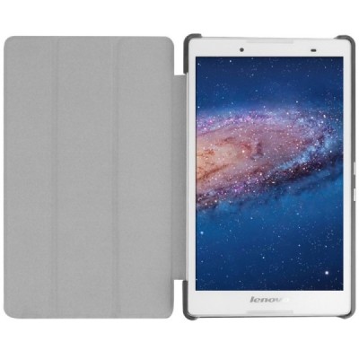 Lenovo Tab2 A8-50 (Lenovo Tab3 8.0) atvēramais melns maciņš / Vacins.lv