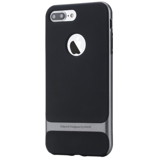 „Rock“ Royce dėklas - juodas / pilkas (iPhone 7 Plus / 8 Plus)