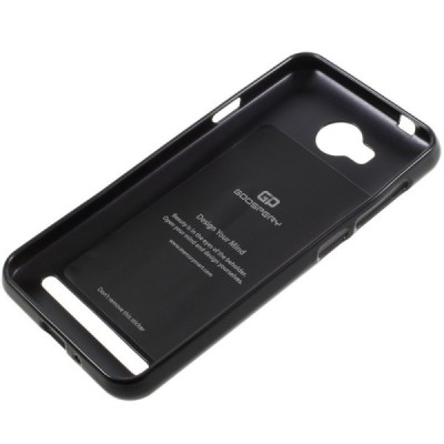 Huawei Y3 II (Huawei Y3 2) juodas Mercury kieto silikono (TPU) dėklas - nugarėlė / Priedai.lt