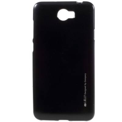 Huawei Y5 II (Huawei Y5 2) juodas Mercury kieto silikono (TPU) dėklas - nugarėlė / Priedai.lt