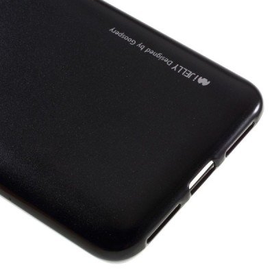 Huawei Y5 II (Huawei Y5 2) Mercury melns cieta silikona (TPU) apvalks / vacins.lv