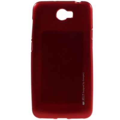 Huawei Y5 II (Huawei Y5 2) Mercury sarkans cieta silikona (TPU) apvalks / vacins.lv