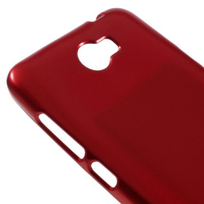 Huawei Y5 II (Huawei Y5 2) Mercury sarkans cieta silikona (TPU) apvalks / vacins.lv