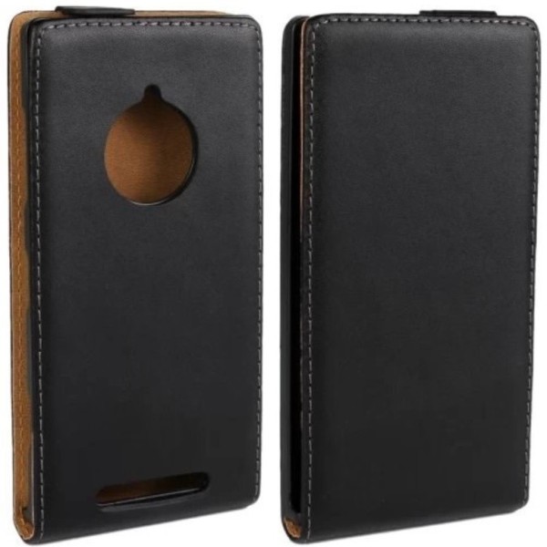 Klasisks atvēramais futrālis - melns (Lumia 830)