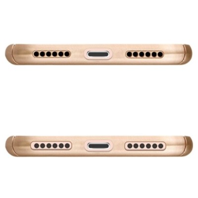 Apple iPhone 7 (iPhone 8) HOCO Shining Star zelta plastmasas apvalks / vacins.lv