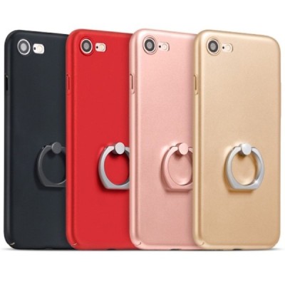 HOCO Shining Star Kickstand Apple iPhone 7 (iPhone 8) juodas plastikinis dėklas / Priedai.lt