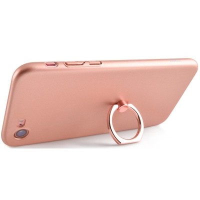 HOCO Shining Star Kickstand Apple iPhone 7 (iPhone 8) rožinis plastikinis dėklas / Priedai.lt