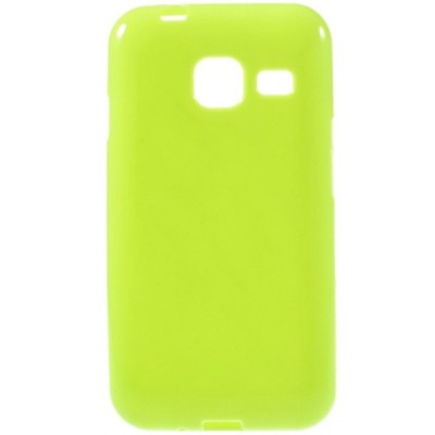 Samsung Galaxy J1 mini (J105) kieto silikono TPU žalias dėklas - nugarėlė / Priedai.lt