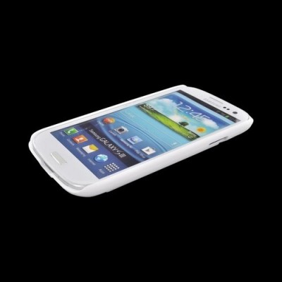 Plastikinis Samsung Galaxy S3 i9300 dėklas (dėkliukas, nugarėlė) su nugarėlėje integruotu kortelės laikikliu / Priedai.lt
