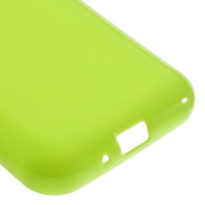 Samsung Galaxy J1 mini (J105) cieta silikona (TPU) zaļš apvalks / Vacins.lv