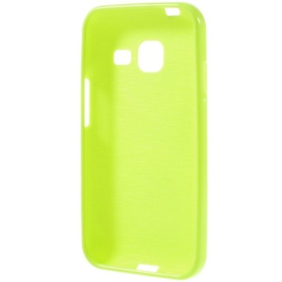 Samsung Galaxy J1 mini (J105) cieta silikona (TPU) zaļš apvalks / Vacins.lv