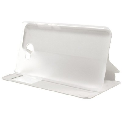 Huawei Y5 II (Huawei Y5 2) balts atvēramais „Smart Window“ ādas maciņš / Vacins.lv