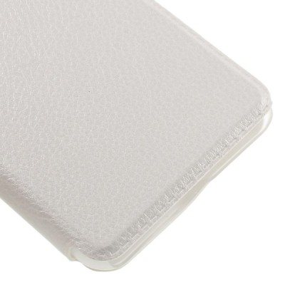 Huawei Y5 II (Huawei Y5 2) balts atvēramais „Smart Window“ ādas maciņš / Vacins.lv